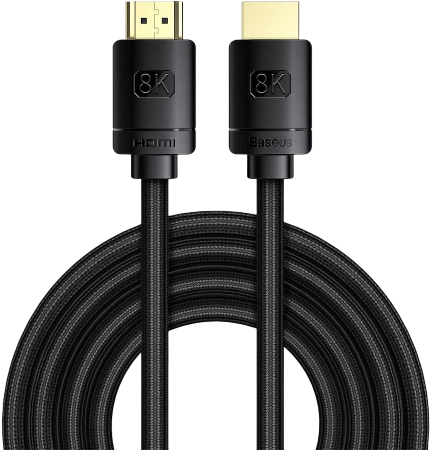 Baseus HDMI 2.1 8K Cable – 3m - Black