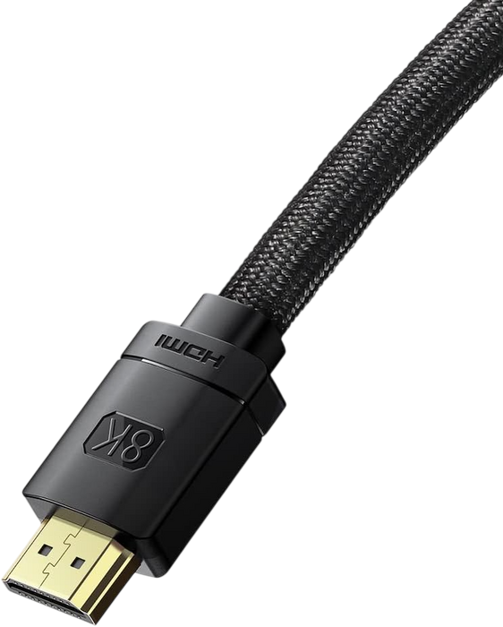 Baseus HDMI 2.1 8K Cable – 3m - Black  for sale in Egypt from Games2Egypt