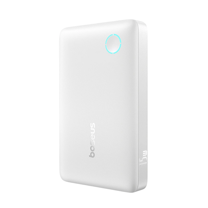 Baseus EnerFill FP11 Power Bank 10000mAh - White  for sale in Egypt from Games2Egypt