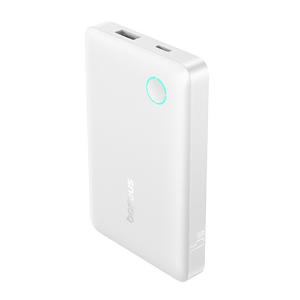 Baseus EnerFill FP11 Power Bank 10000mAh - White  for sale in Egypt from Games2Egypt