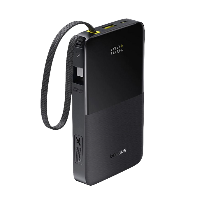 Baseus EnerFill FC51 Bipow2 Pro Power Bank 10000mAh - Black  for sale in Egypt from Games2Egypt