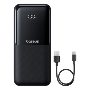 Baseus Lipow Dual-Cable Power Bank 20000mAh - Black  for sale in Egypt from Games2Egypt