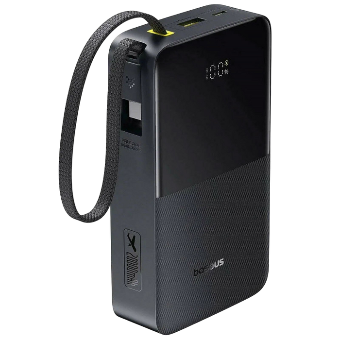Baseus EnerFill FC51 Bipow2 Pro Power Bank 20000mAh - Black  for sale in Egypt from Games2Egypt