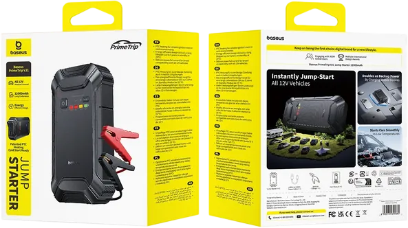Baseus PrimeTrip VJ1 Jump Starter 12000mAh  for sale in Egypt from Games2Egypt