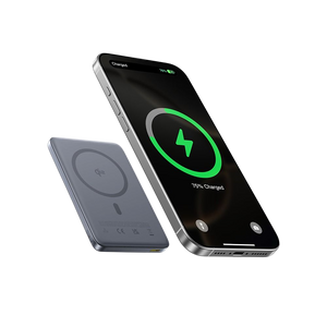 Baseus PicoGo Ultra-Slim Qi2 Magnetic Power Bank 10000mAh - Grey  for sale in Egypt from Games2Egypt