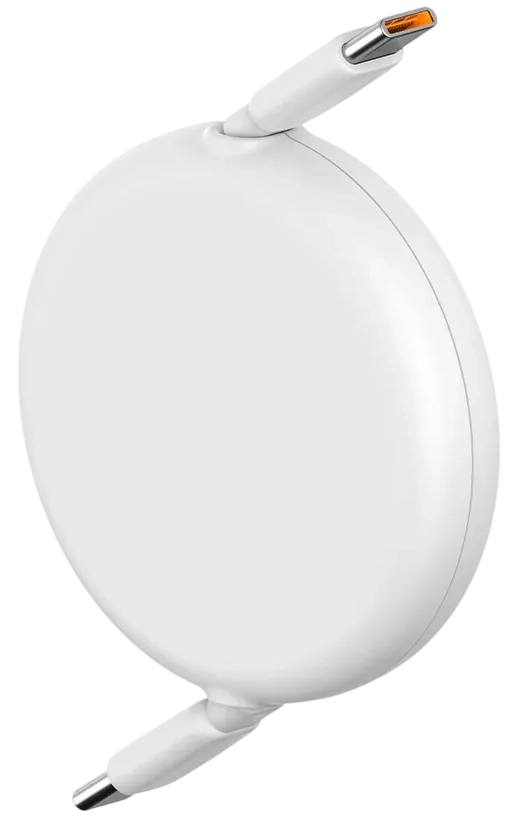 Baseus Free2Pull Mini Retractable USB-C to USB-C 100W - 2M - White – image 5