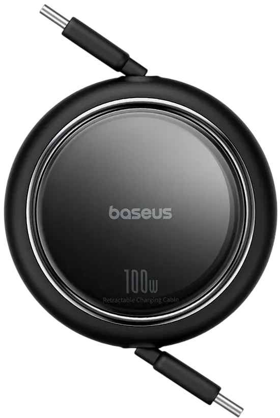 Baseus Free2Pull Mini Retractable USB-C to USB-C 100W - 2M - Black – image 4
