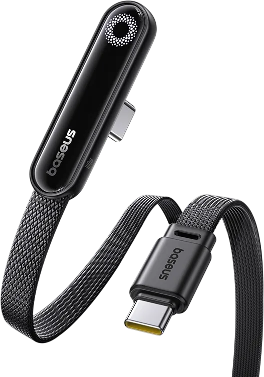 باسيوس MVP 3 كابل USB-C إلى USB-C‏ 100 واط (2م) - اسود
