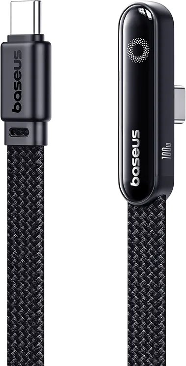 باسيوس MVP 3 كابل USB-C إلى USB-C‏ 100 واط (2م) - اسود – صورة 2