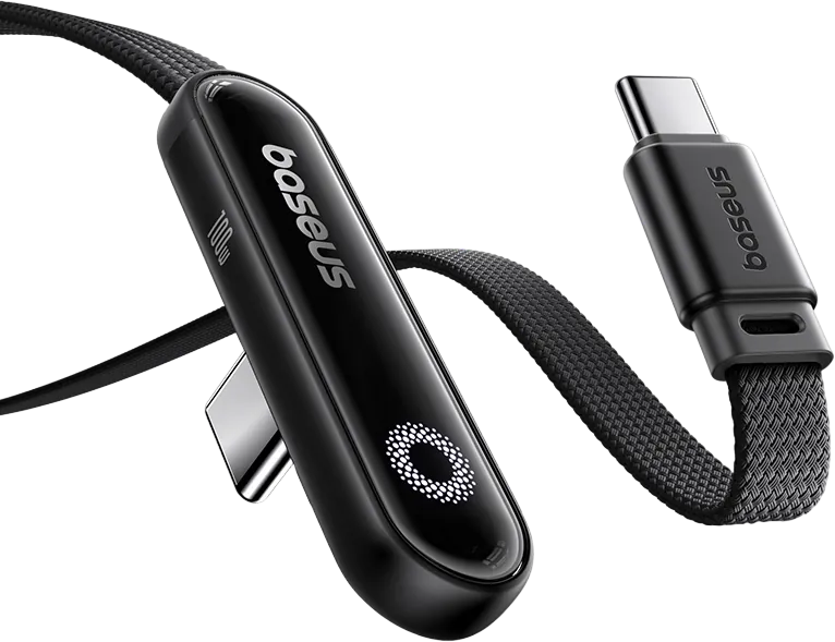 Baseus MVP 3 USB-C to USB-C Cable 100W - 2M - Cosmic Black  for sale in Egypt from Games2Egypt