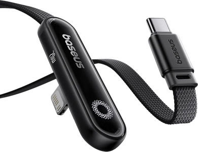 Baseus MVP 3 USB-C to Lightning Cable 20W - 2M - Cosmic Black  for sale in Egypt from Games2Egypt