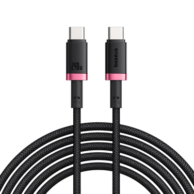 Baseus Dura USB-C to USB-C Cable 240W - 1M - Red/Black