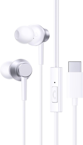 Baseus Encok CZ11 USB-C Wired Earphones - White -  for sale in Egypt from Games2Egypt