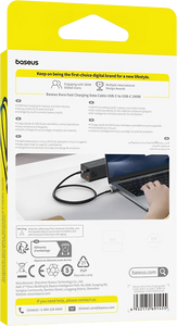 Baseus Dura USB-C to USB-C Cable 240W - 1M - Gold/Black  for sale in Egypt from Games2Egypt