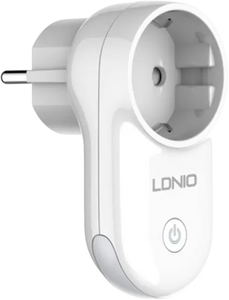 LDNIO SEW1058 WiFi Smart Socket + LED Night Lamp (EU) - White  for sale in Egypt from Games2Egypt