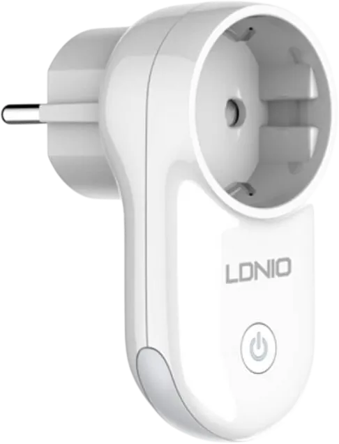 LDNIO SEW1058 WiFi Smart Socket + LED Night Lamp (EU) - White  for sale in Egypt from Games2Egypt