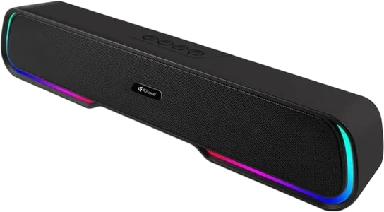 Kisonli LED-913 Bluetooth Soundbar Speaker RGB - Black -  for sale in Egypt from Games2Egypt