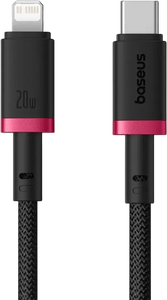 Baseus Dura USB-C to Lightning Cable 20W - 1M - Red/Black  for sale in Egypt from Games2Egypt