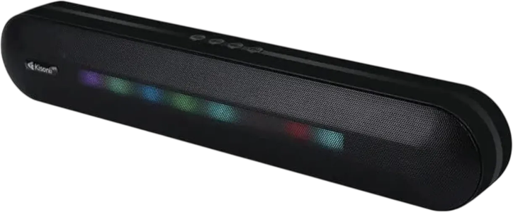 Kisonli LED -916 Sound bar Music Speaker - Black -  for sale in Egypt from Games2Egypt