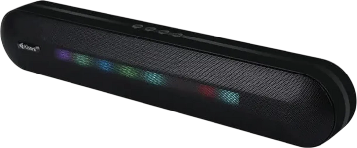 سماعة كيسونلي LED-916 ساوند بار للموسيقى - أسود