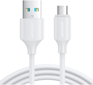 JOYROOM S-A9 USB-A to Micro USB Cable 1M - White  for sale in Egypt from Games2Egypt