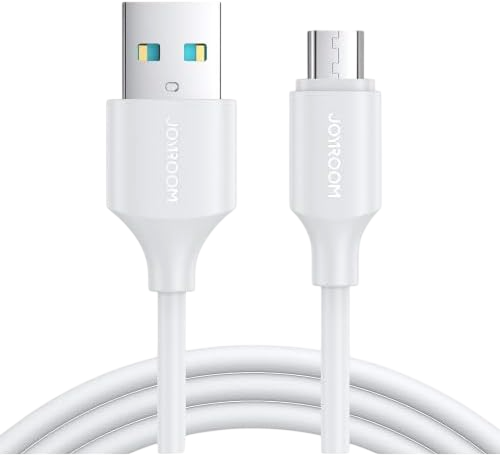 JOYROOM S-A9 USB-A to Micro USB Cable 1M - White  for sale in Egypt from Games2Egypt