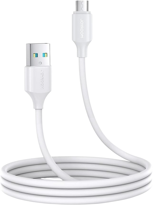 JOYROOM S-A9 USB-A to Micro USB Cable 1M - White  for sale in Egypt from Games2Egypt