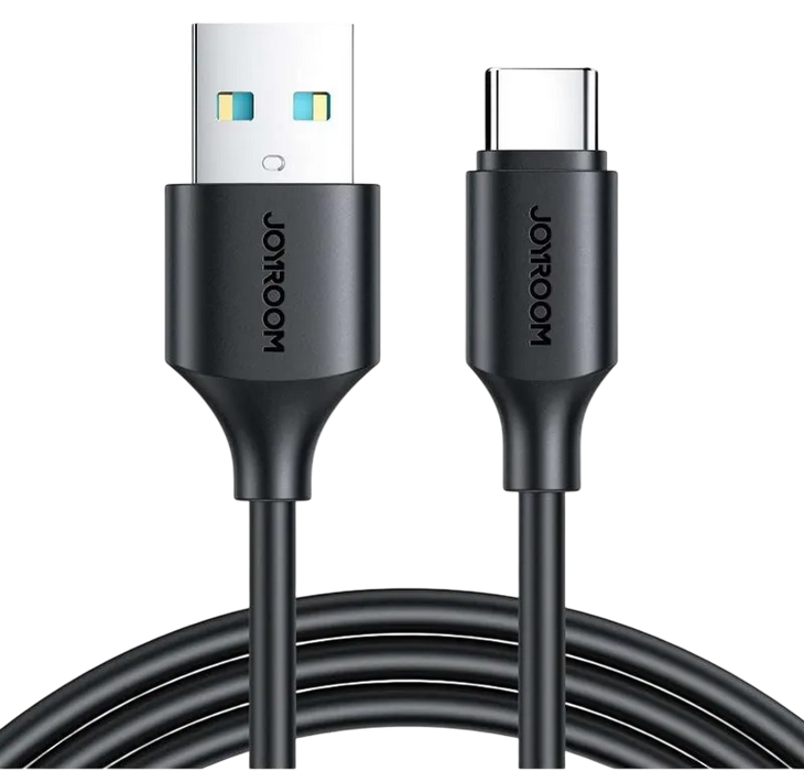 كابل جوي روم S-A9 تايب USB-A إلى يو إس بي-سي 3 أمبير - 1م - أسود  للبيع في مصر من خلال Games2Egypt