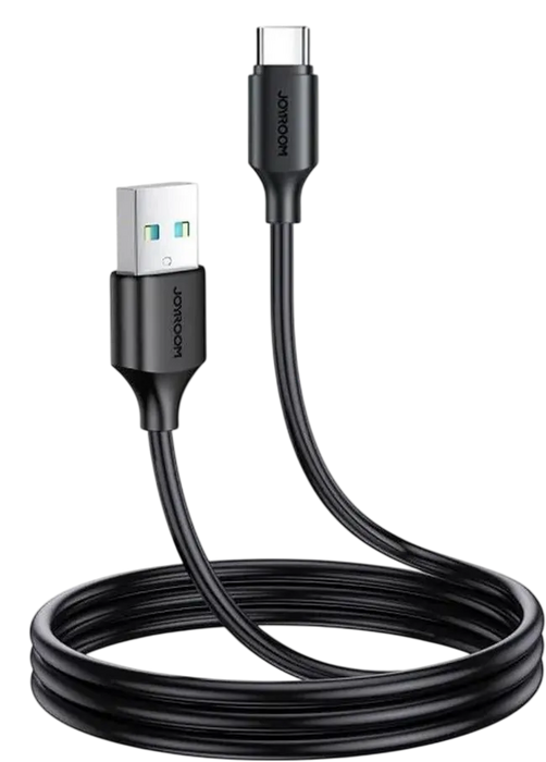 كابل جوي روم S-A9 تايب USB-A إلى يو إس بي-سي 3 أمبير - 1م - أسود  للبيع في مصر من خلال Games2Egypt