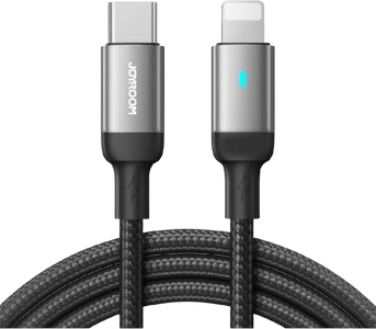 JOYROOM S-A10 USB-C to Lightning Cable 30W PD - 1.2M - Black -  for sale in Egypt from Games2Egypt
