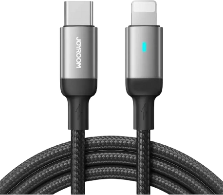 JOYROOM S-A10 USB-C to Lightning Cable 30W PD - 1.2M - Black