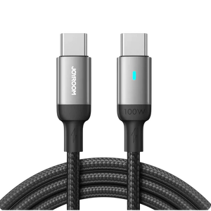 JOYROOM S-A10 USB-C to USB-C Cable 100W - 1.2M - Black -  for sale in Egypt from Games2Egypt