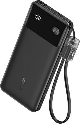 Anker A1257 Power Bank Type-C, Portable Charger 10000mAh - Black