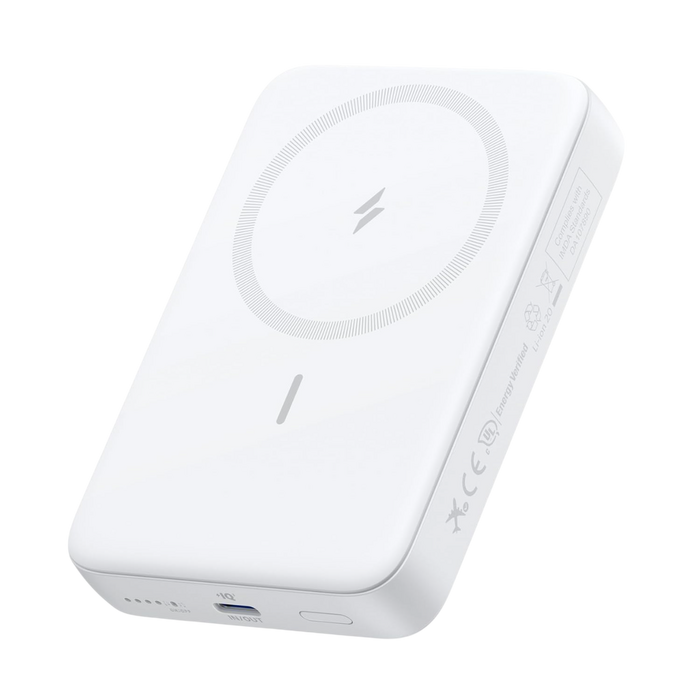 Anker Zolo 10000mAh Magnetic Power Bank 30W – White  for sale in Egypt from Games2Egypt