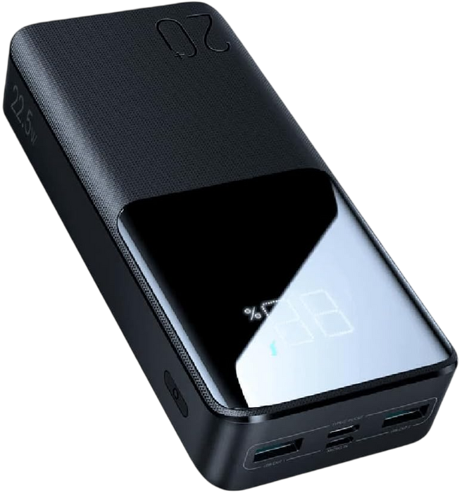 JOYROOM JR-QP192 Power Bank 20000mAh 22.5W - Black  for sale in Egypt from Games2Egypt