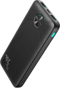 JOYROOM JR-PBF15 10000mAh LED Power Bank 22.5W - Black -  for sale in Egypt from Games2Egypt