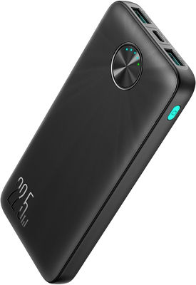 JOYROOM JR-PBF15 10000mAh LED Power Bank 22.5W - Black