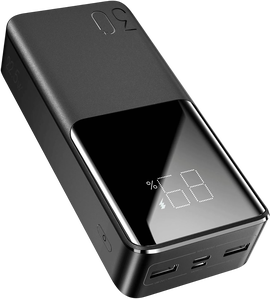 JOYROOM JR-QP193 22.5W Power Bank 30000mAh - Black -  for sale in Egypt from Games2Egypt