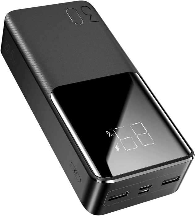 JOYROOM JR-QP193 22.5W Power Bank 30000mAh - Black  for sale in Egypt from Games2Egypt