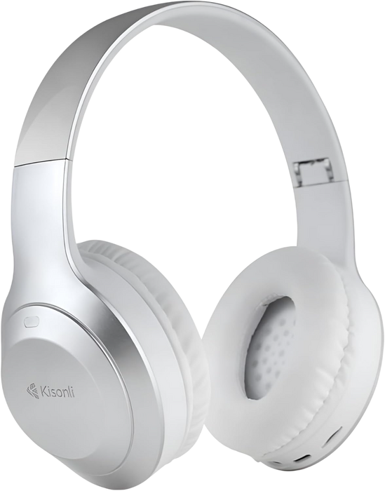 Kisonli A1 Wireless Bluetooth Foldable Sports Headset - White  for sale in Egypt from Games2Egypt