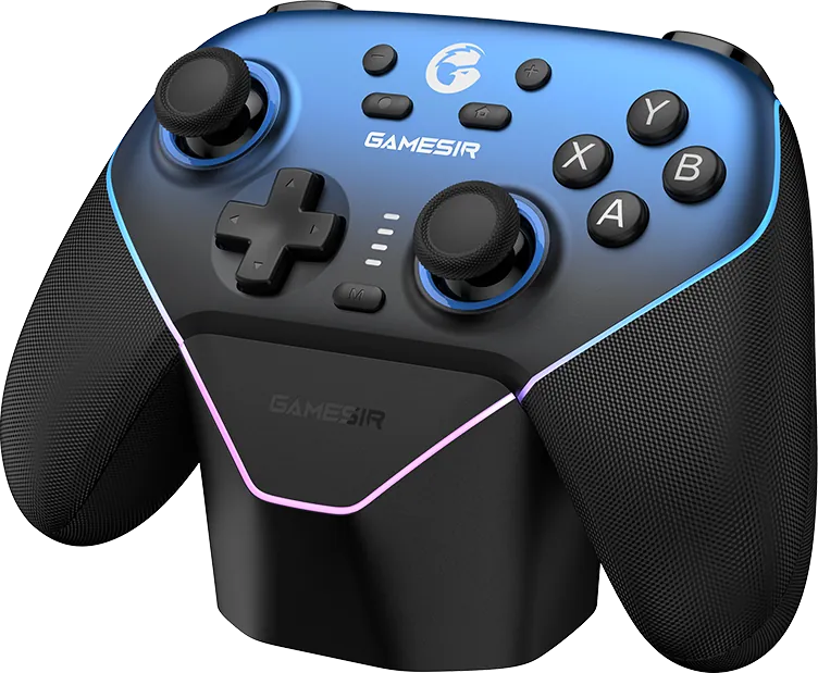GameSir Super Nova Wireless Controller With Charging Dock - Blue  for sale in Egypt from Games2Egypt