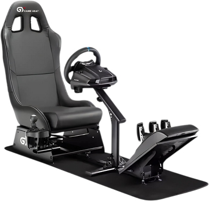 Game Seat GY013 Professional Vehicle Racing Gaming Chair - Black