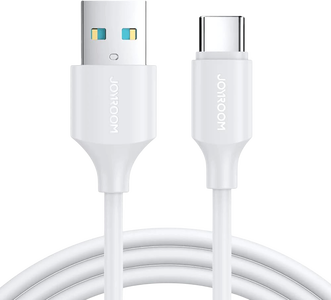 Joyroom S-A9 USB-A to USB-C Cable 3A 1M - White -  for sale in Egypt from Games2Egypt