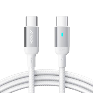 JOYROOM S-A10 USB-C to USB-C Cable 100W - 1.2M - White -  for sale in Egypt from Games2Egypt