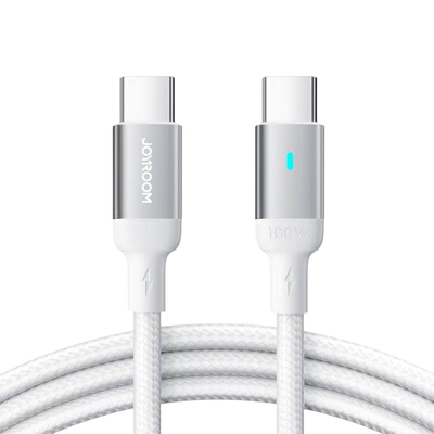 JOYROOM S-A10 USB-C to USB-C Cable 100W - 1.2M - White