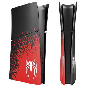 Replacement Plate Cover for PS5 Slim Console (Digital Edition) - Spider Man