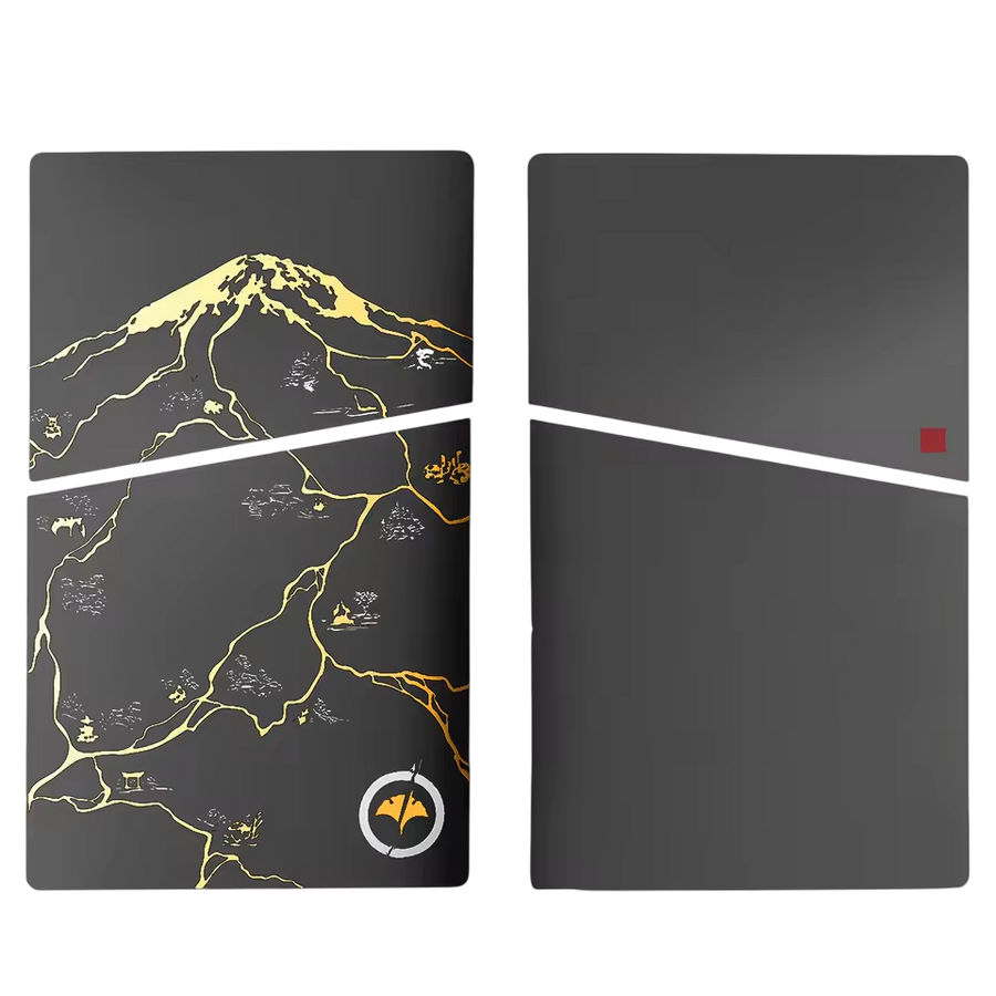 Ghost of Yotei Replacement Plate for PS5 Slim (Digital) - Black – image 2