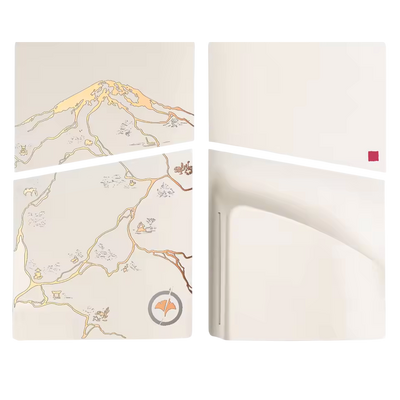 Ghost of Yotei Replacement Plate for PS5 Slim (Disc) - White