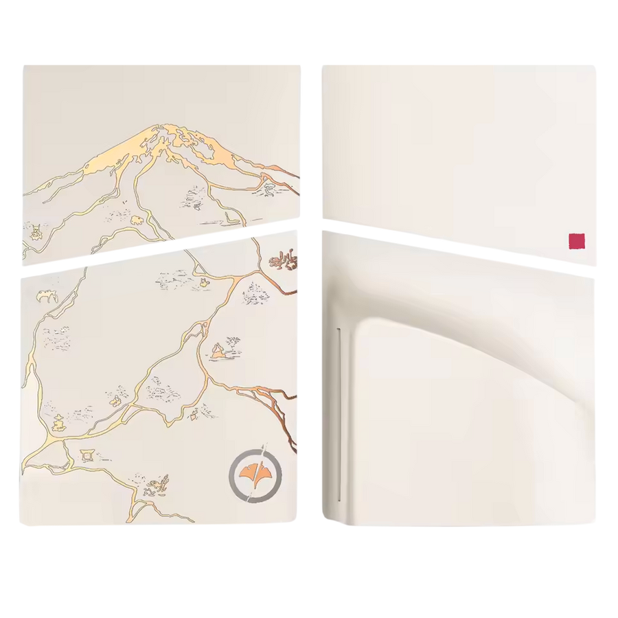 Ghost of Yotei Replacement Plate for PS5 Slim (Disc) - White