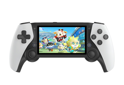 SJGAM M25 Handheld Game Console 64GB - White/Black